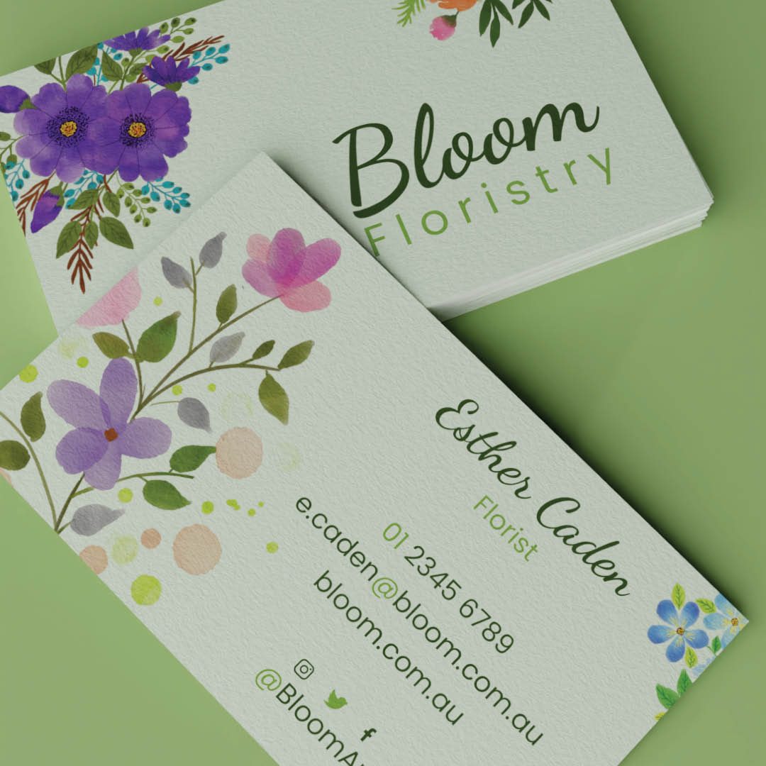 Bloom Floristry Mock Up